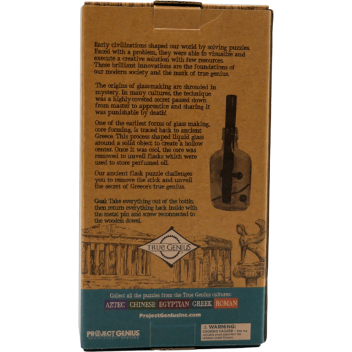 Brainteaser Grecian Bottle, Project Genius, TG004