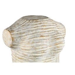 Sophi White Cement Women Shaped Statue Curved L