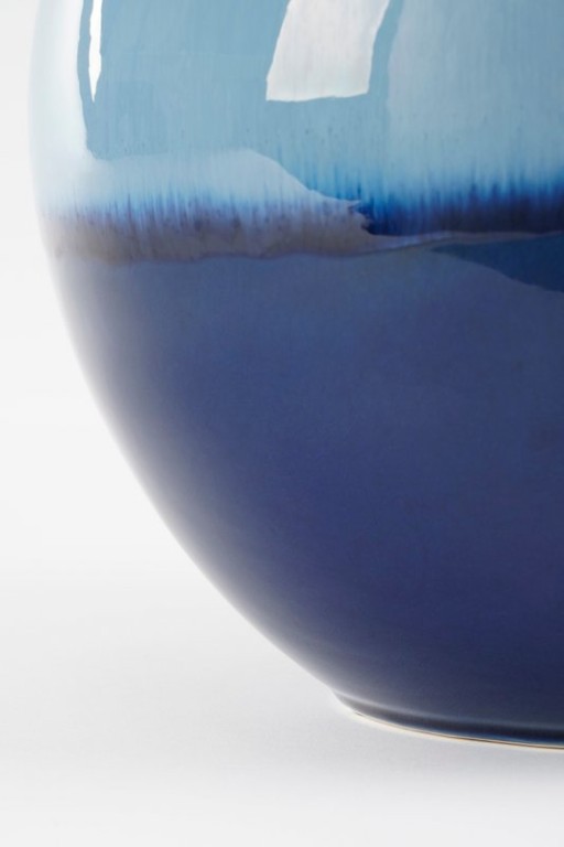 Holm vase - H42 x Ø29 cm - Ceramics - Blue