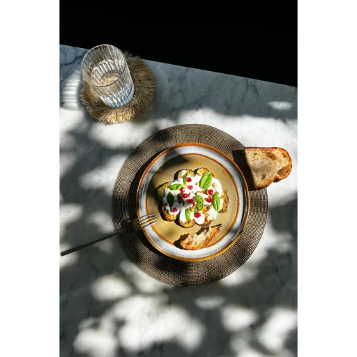 De Beaded Placemat - Goud