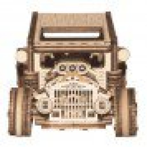 wooden city hot rod WR339 17x8x6cm.