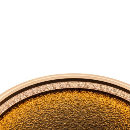 LED Deckenleuchte ARANY, Deckenleuchte aus Metall und Kunststoff in Schwarz,, mit fest verbauten LEDs, dimmbar, 40 cm Durchmesser