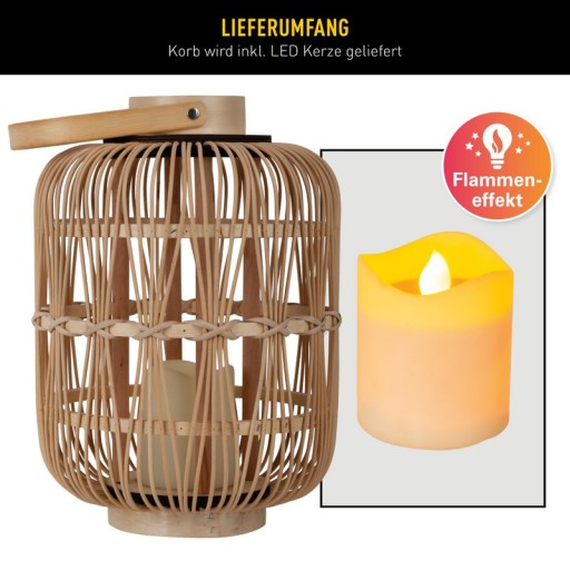 LED decol light "Korbinian" H: 32.5 cm