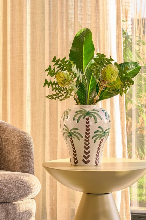 Paradiso Vase - H32 x Ø26 cm - Ceramics - Off -White