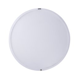 Wiktor White MDF Round Wallpanel Swirl Carved M