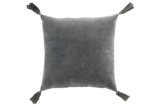 J-Line cushion Brush - cotton - gray