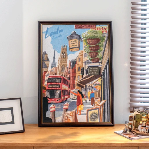 Legpuzzel, Robotime, Joypiece Walk in London, PT003, 50x75cm