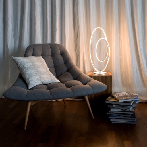 LED table lamp h: 60cm white "Odrive"