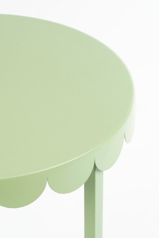 Lara Side table - Set of 2 - H51 x Ø40 cm - Metal - MintGroen