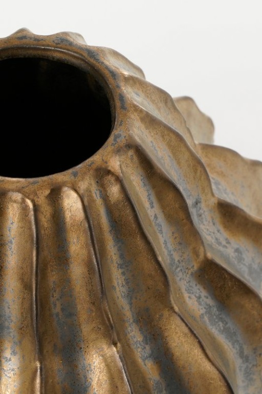 Altea Vaas - H28 x Ø25 cm - Keramiek - Brons