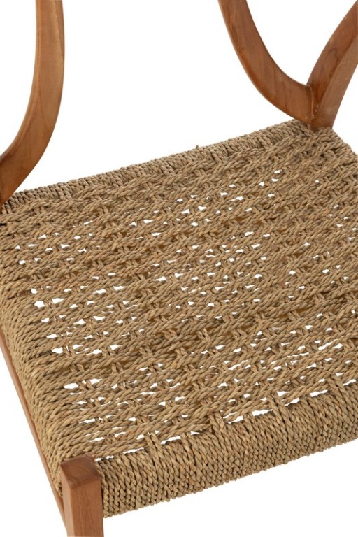 J-Line Chair Alis Teak Wood Natural