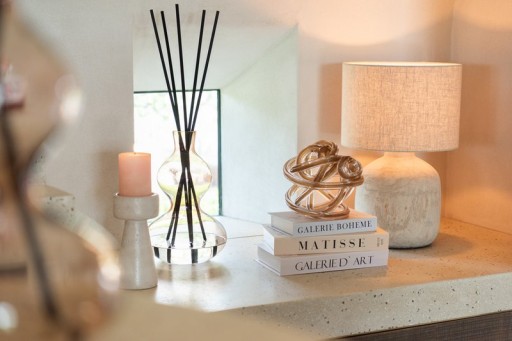 J-Line Lamp Mia Terracotta Small