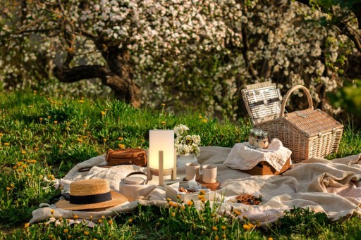 Cordial lamp "Madita" 25 cm high, in white/nature, with integrated LED, dimmable with touch sensor