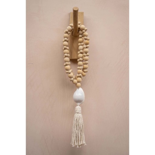 De Kubu ketting - natuurlijk wit