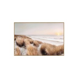 Glass Art Wandpaneel | Wall Art Warm Sun 120x80 cm - Product afbeelding