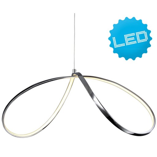 LED pendant lamp "Loop Line"