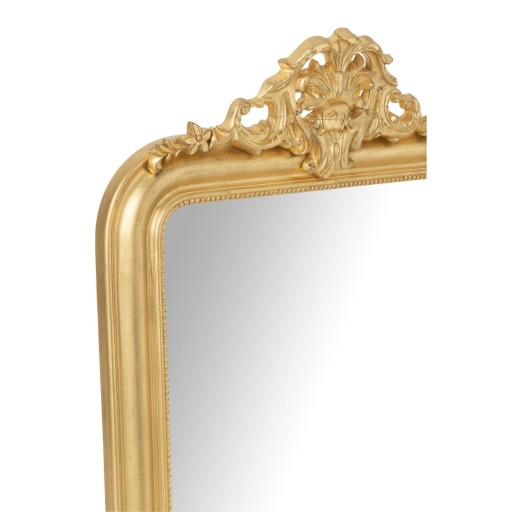 J-line toverstspiegel ema hoout goud gekleurd