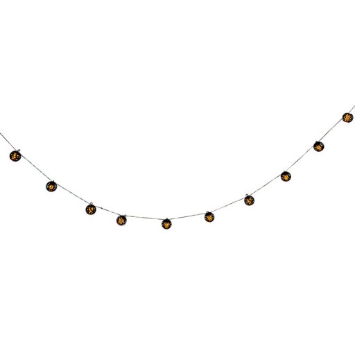 Solar ball chain including flame effect "Fogo"