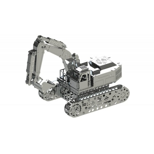 Metal Time 3D Metal Building Kit, Tireless Digger, MT043, 13.5x11.5x7cm