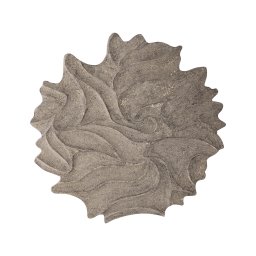 Ceanna Brown MDF Wall Panel Wavy Round S