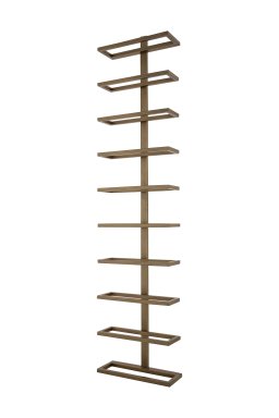 Icon Brass Iron Wall Wine Rack Vertical Layers