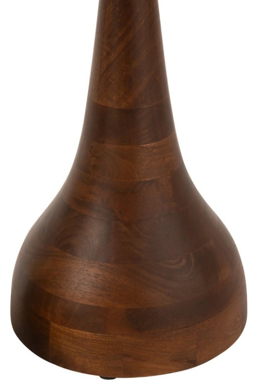 J-Line Set of 2 Side Tables Paro Mango Wood Brown/Black