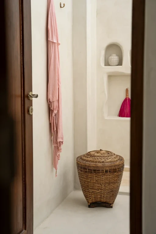 The Colonial Storage Basket - Natural Brown - L