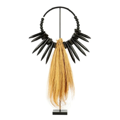 Rayong Grass Screen on Stand | Bohemian Style Beeld