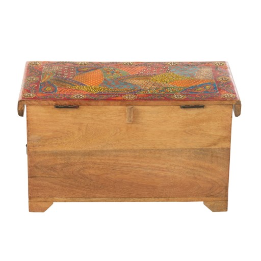 J-Line Koffer Delhi Mango Hout Mix