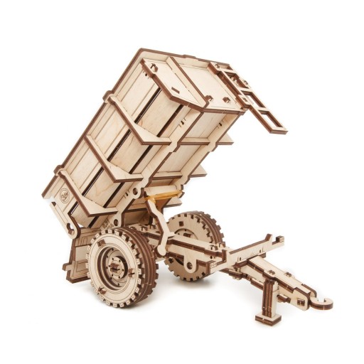 Eco Wood Art (EWA) 3D Mechanische Puzzel, Trailer voor Belarus-82, 1225, 20x11,6x11cm
