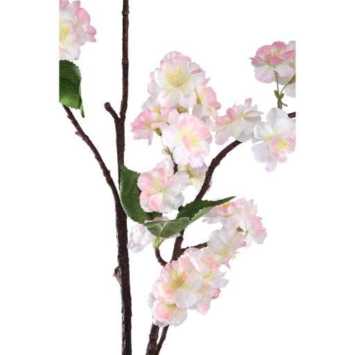 Blossom Flower Cream Pink Cherry Blossom Spray