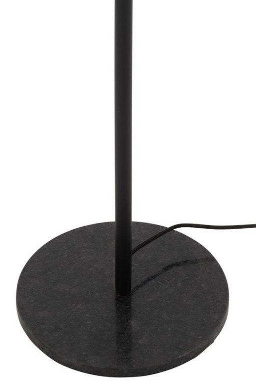 J-Line Floor Lamp Metal/Marble Black