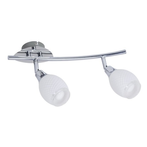 2 LED wall and ceiling rails "Rome"