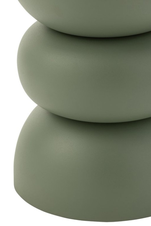 J-Line side table Lise - iron - green