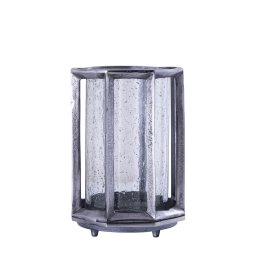 Connhal Stormlight Windlicht | Zwart Aluminium Rond 27 cm - Product afbeelding