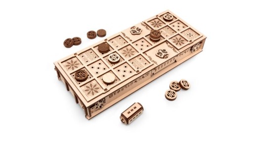 Eco Wood Art 2 in 1 Board Game, Senet and Ur, 1355, 34,5x14x6cm