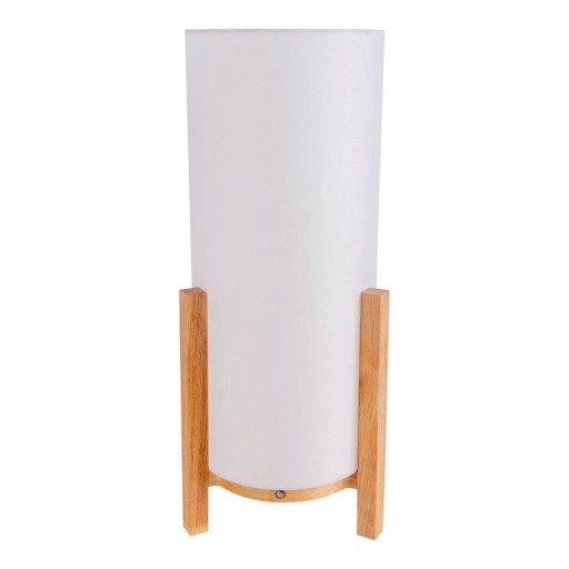 Ackitical lamp "Madita" 48 cm high, in white/nature, with integrated LED, dimmable with touch sensor