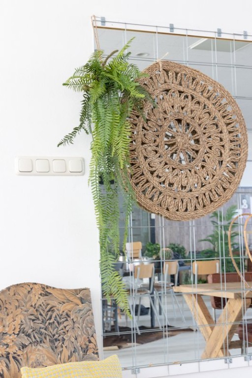 Fern Artificial Hanging Plant 110cm