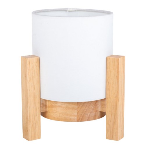 Ackitical lamp "Madita" 19 cm high, in white/nature, with integrated LED, dimmable with touch sensor