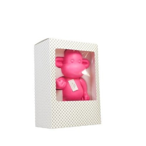 Ornament - Hang Loose Monkey Figurine 'The Legend' - Polyresin - Pink - 33x21x50cm