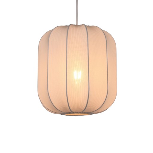 Hanglamp AURELIA | Beige | Ø30x32 cm | Premium Stoffen Lamp
