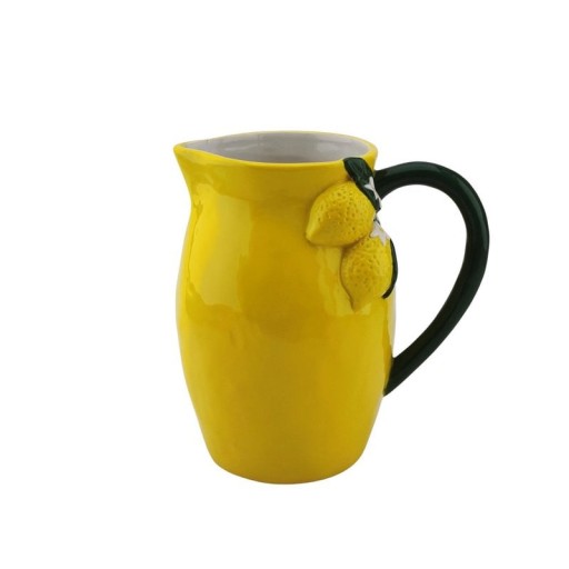 Vase- Lemon- Stoneware- Yellow- 17,5x12,5x18cm