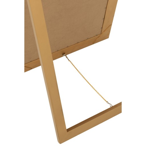 J-Line Standers Standy Emergin Hout Gold gekleurd