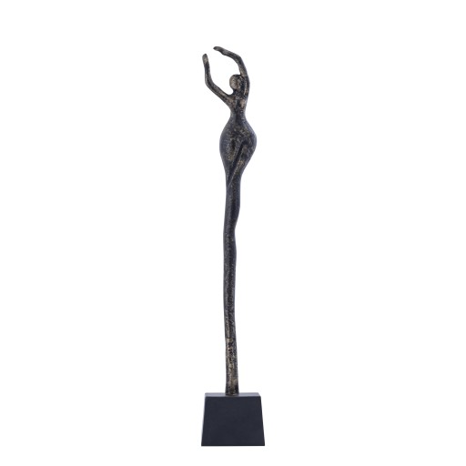 Ciwan Antique Brass Alu Casted Women Statue A