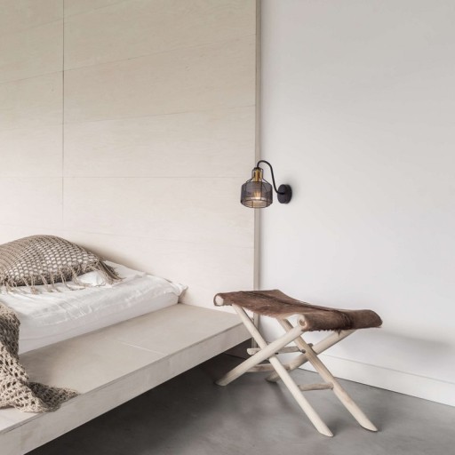 1er Wandleuchte Spot "FORO" aus Metall in Schwarz, mit E27-Fassung, ca. 22 x 13,5 x 23 cm. Stilvolle Beleuchtung für Wohnzimmer, Esszimmer oder Küche.