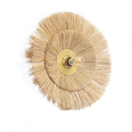 The Double Trouble Wall Lamp - Natural Gold - M