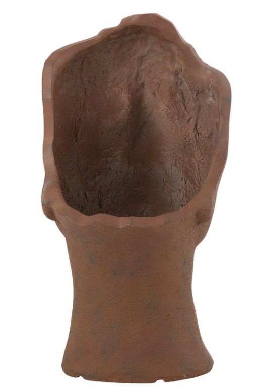 J -Line Bloempot David - Ceramics - Rust - Large - Ø 36 cm