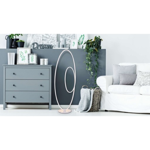 LED vloerlamp h: 120cm wit "Odrive"