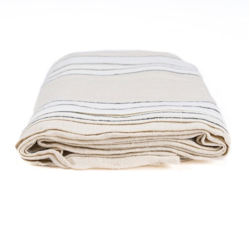 Het Provence Tafelkleed - Naturel Zwart Wit - 150x250