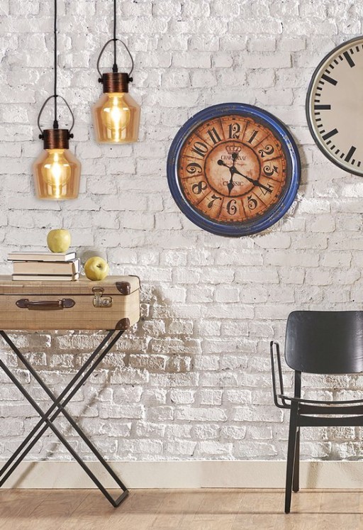 Glass pendant lamp "Alex"